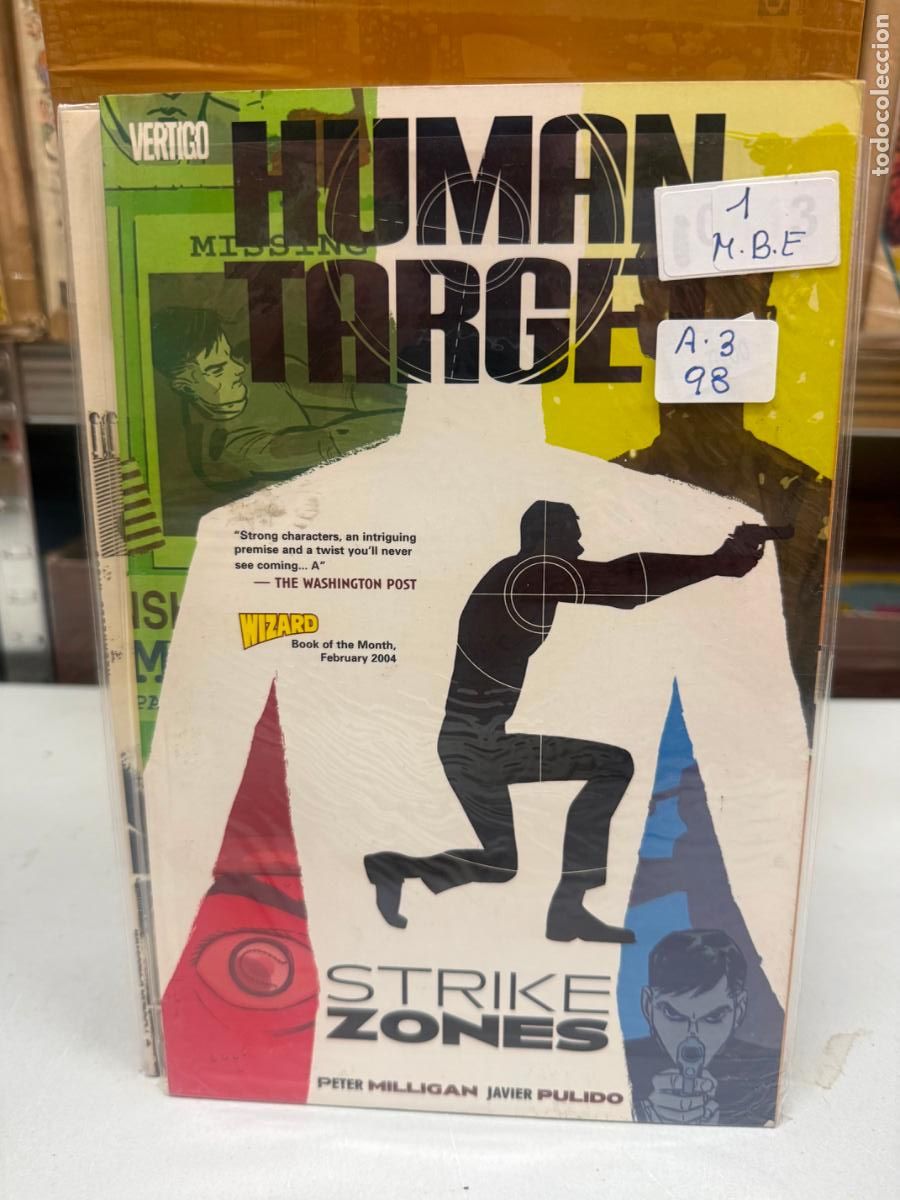 C&oacute;mics: HUMAN TARGET EDITORIAL PLANETA NUMERO 1 EN INGLES