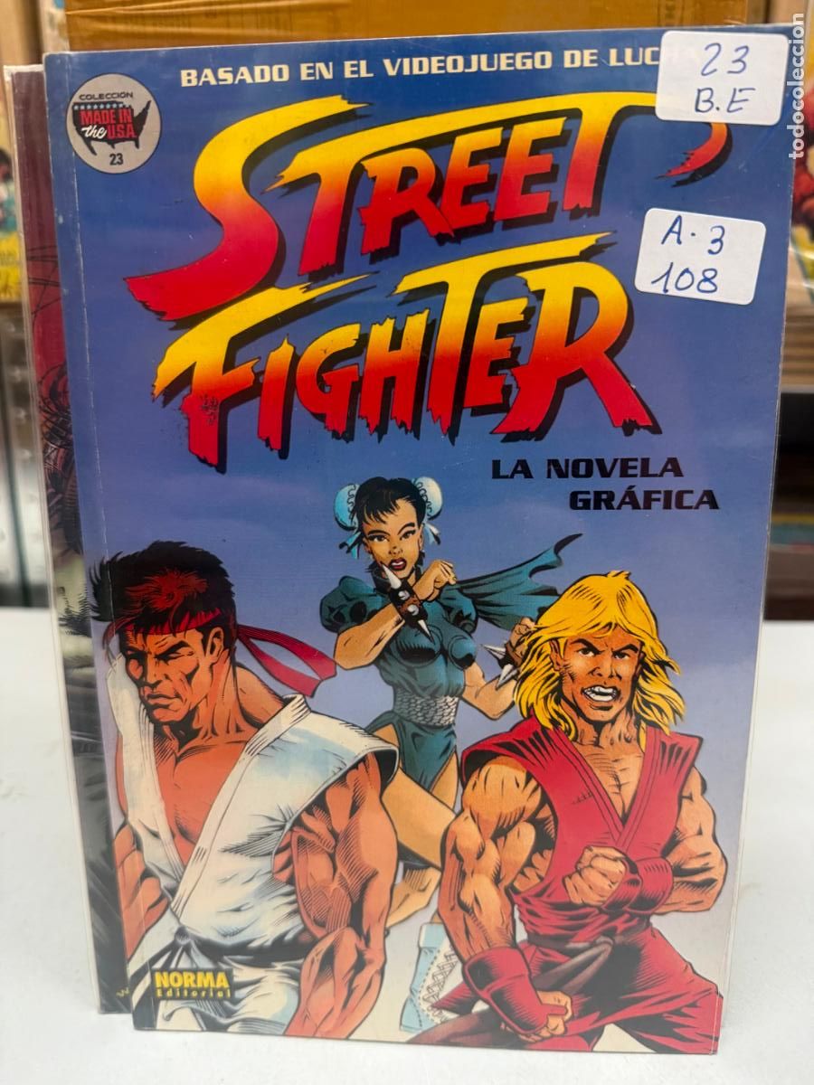 C&oacute;mics: STREET FIGHTER EDITORIAL NORMA NUMERO 23