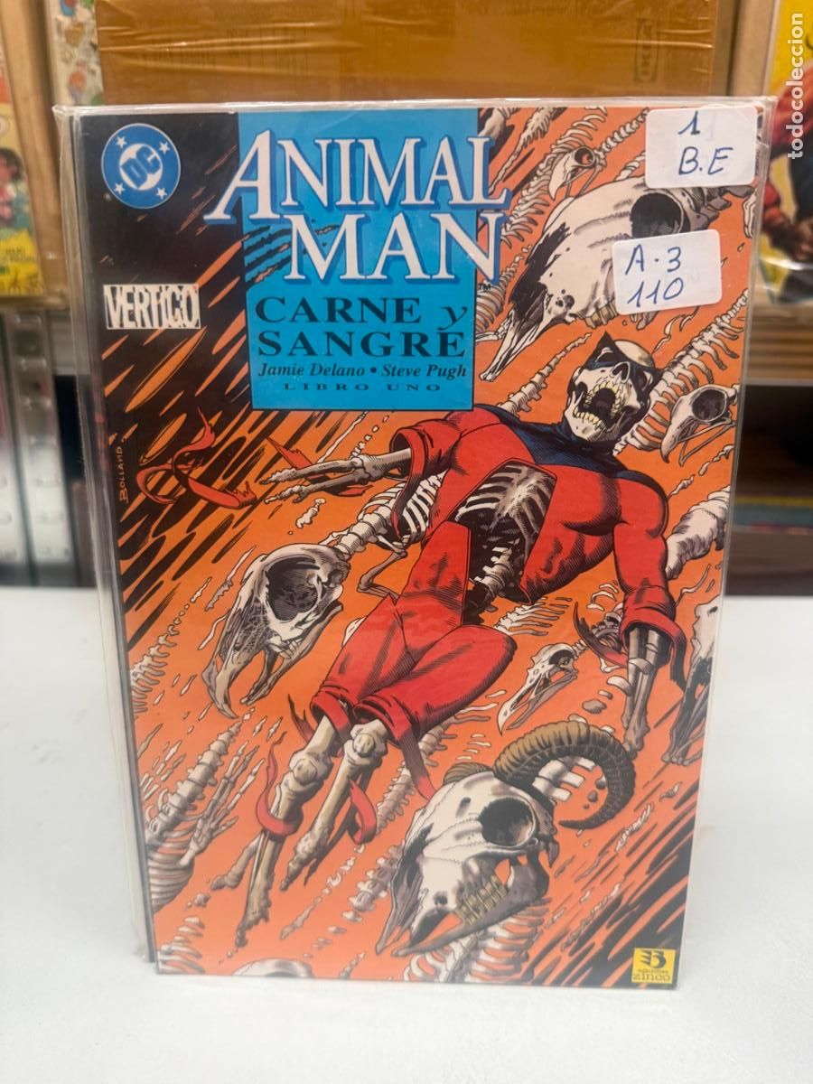 C&oacute;mics: ANIMAL MAN EDITORIAL ZINCO NUMERO 1