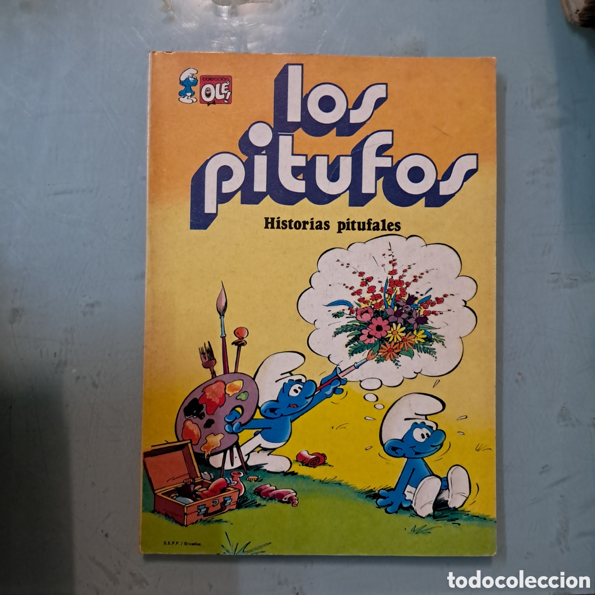 C&oacute;mics: Los pitufos, OLE ,n&uacute;mero 9