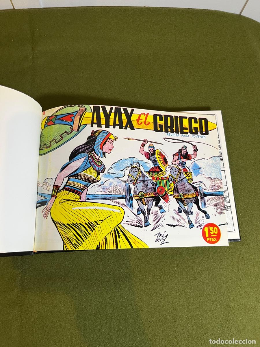 Comics: Ayax el Griego Tomo Encuadernado Colecci&oacute;n Completa Facs&iacute;mil C&oacute;mic Cl&aacute;sico Espa&ntilde;ol Tapa Dura