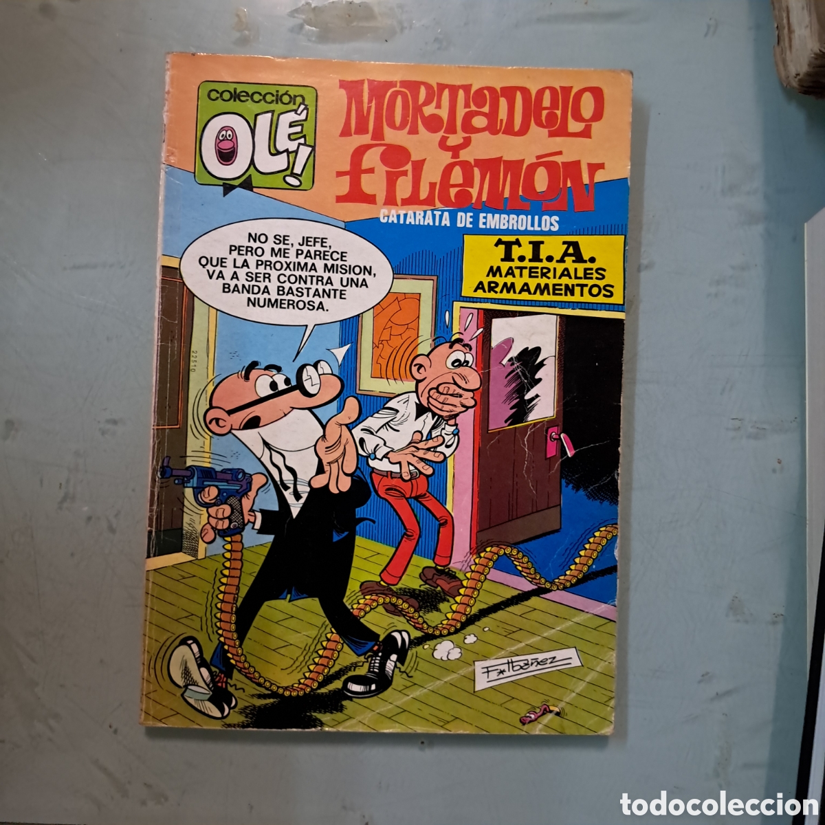 C&oacute;mics: Mortadelo y Filemon, Ole, 40 pesetas