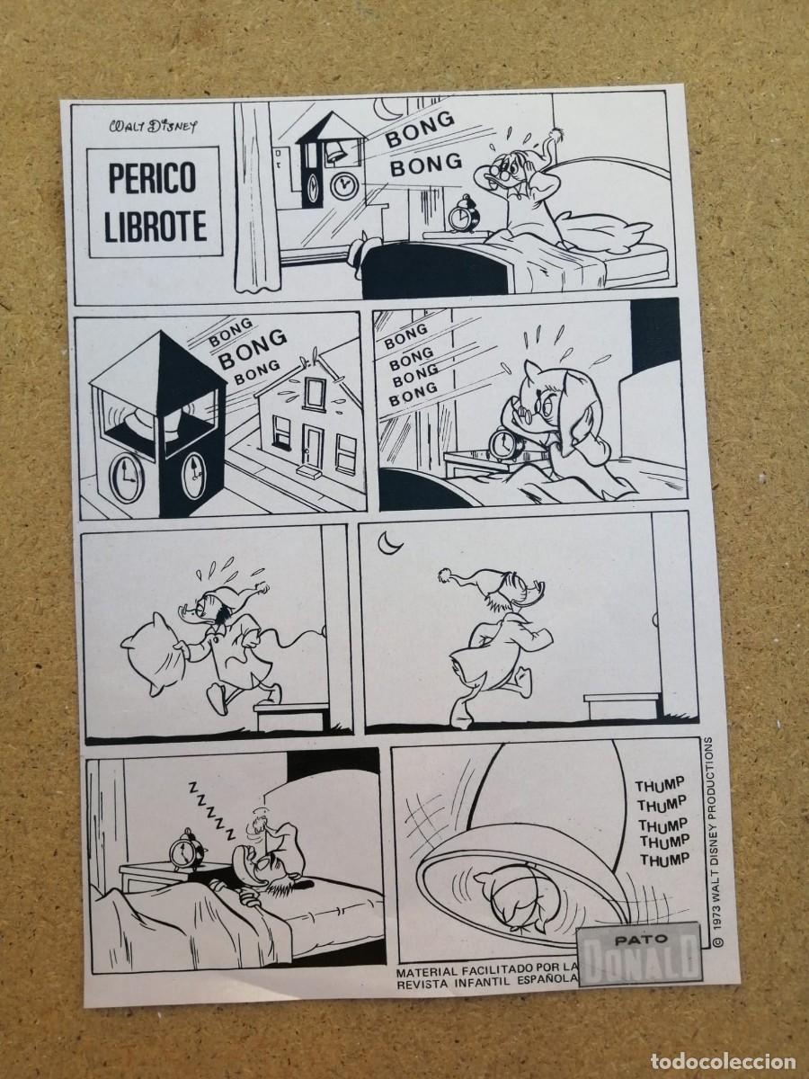 C&oacute;mics: HOJA COMIC. PERICO LIBROTE (DISNEY)