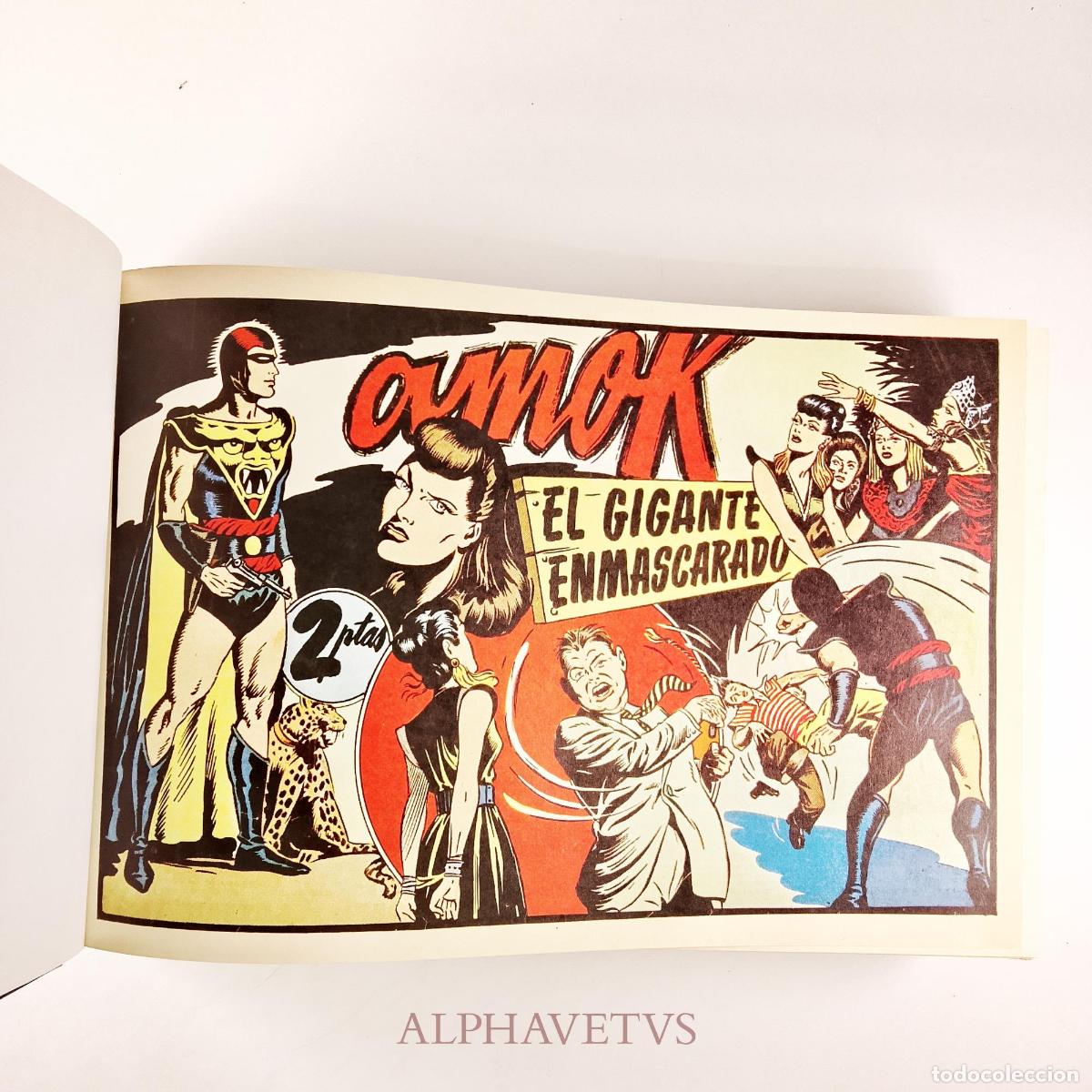 C&oacute;mics: AMOK - Completa [45 N&uacute;meros] Encuadernada, Facs&iacute;mil - Solini, Cesare; Canale, Antonio - Foto 2