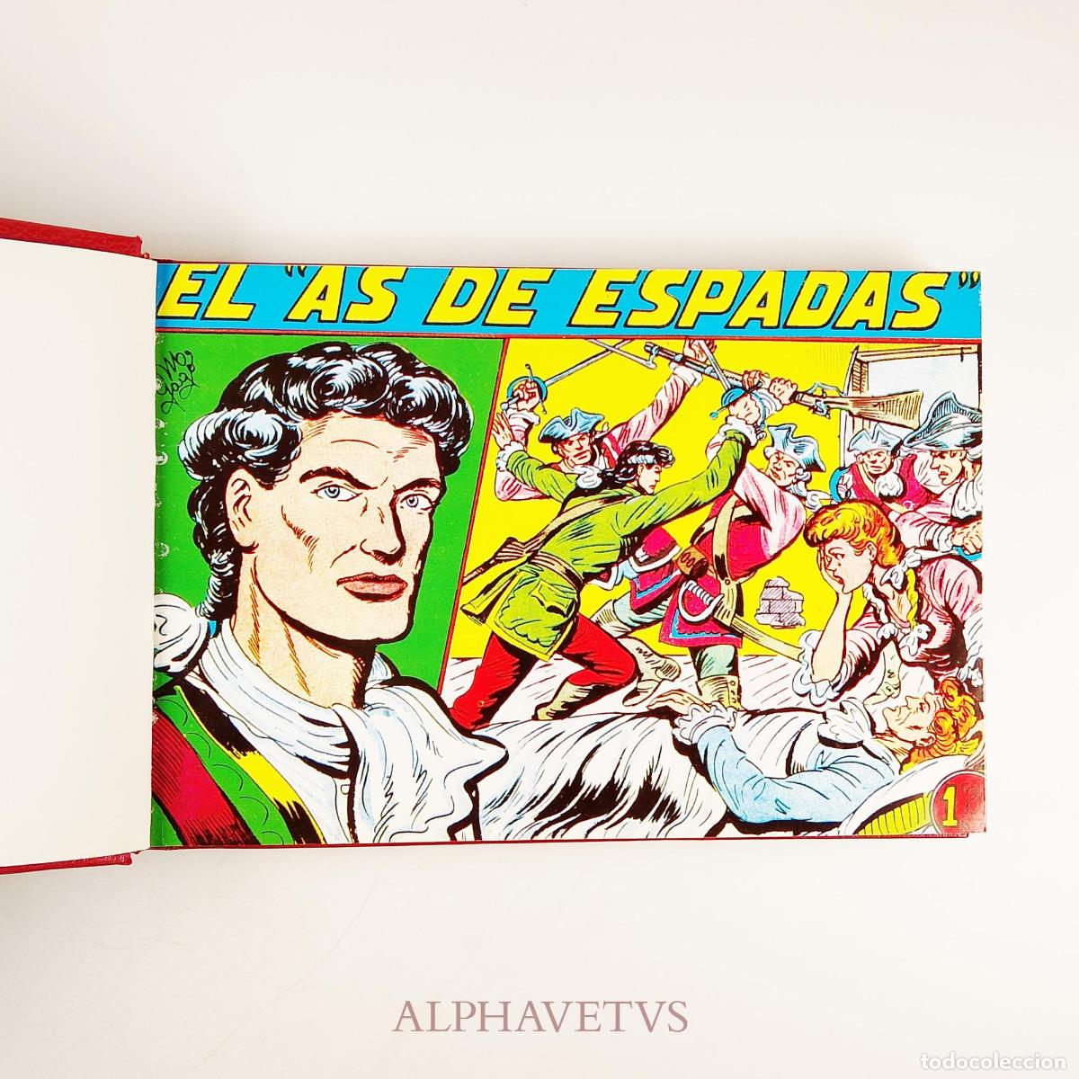 C&oacute;mics: EL &rdquo;AS DE ESPADAS&rdquo; - MAGA - Completa [30 N&uacute;meros] Encuadernada, Facs&iacute;mil - Gago, Manuel
