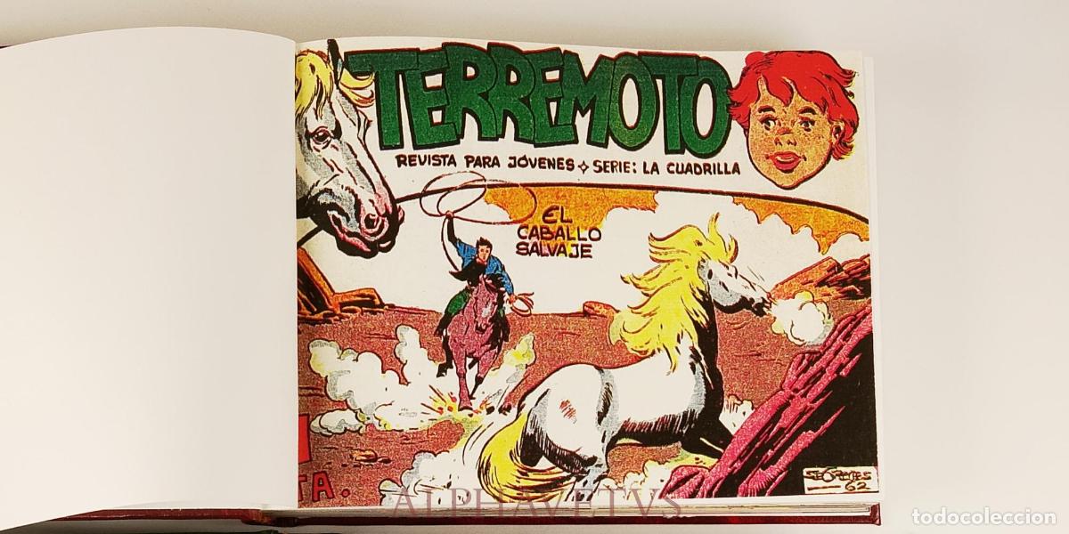 Fumetti: TERREMOTO - MAGA - Completa [25 N&uacute;meros] Encuadernada, Facs&iacute;mil - Quesada, Pedro; Segrelles, Eustaqu