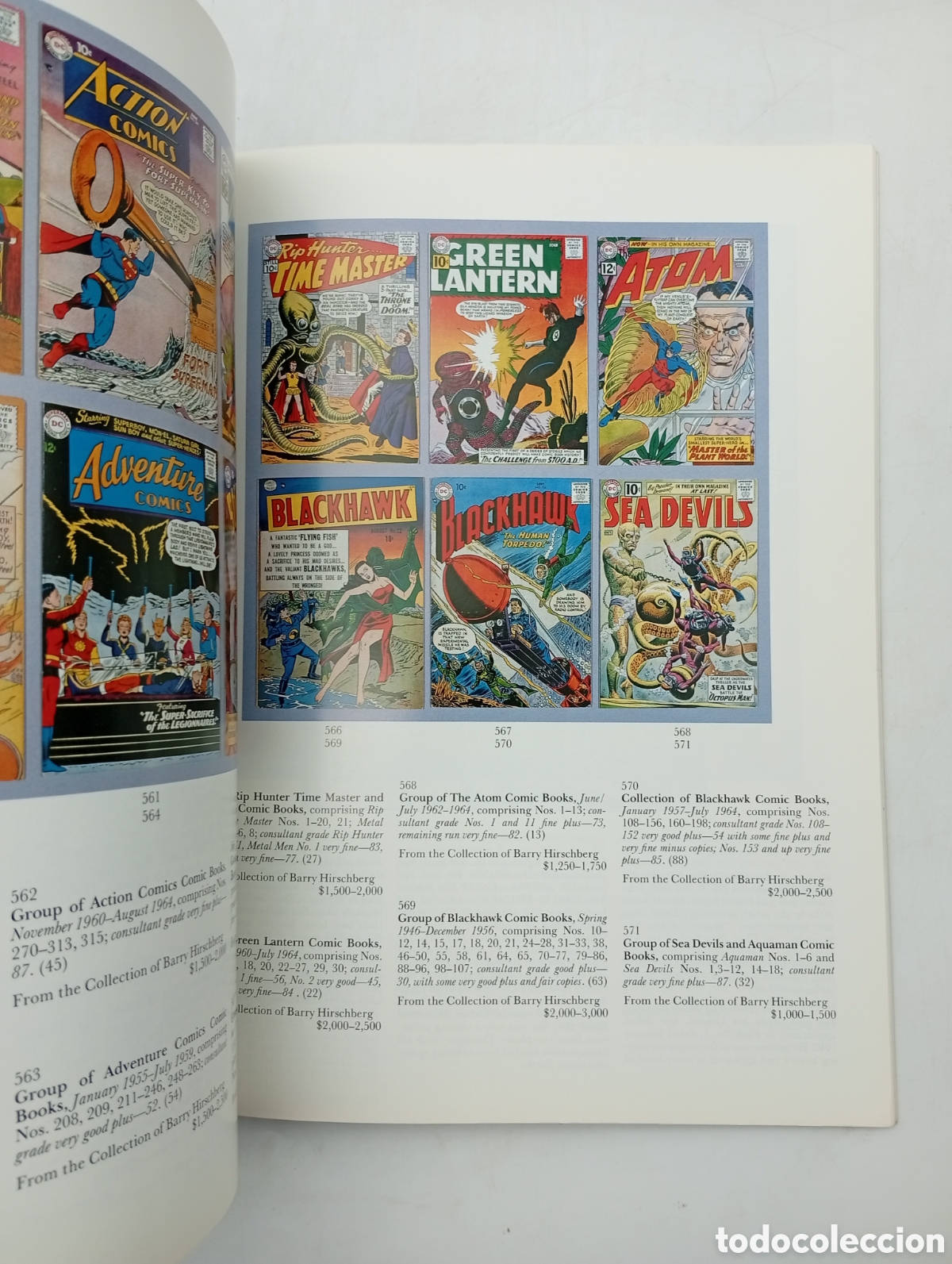 C&oacute;mics: Cat&aacute;logo subasta arte c&oacute;mic Sothebys 1996 - Foto 3