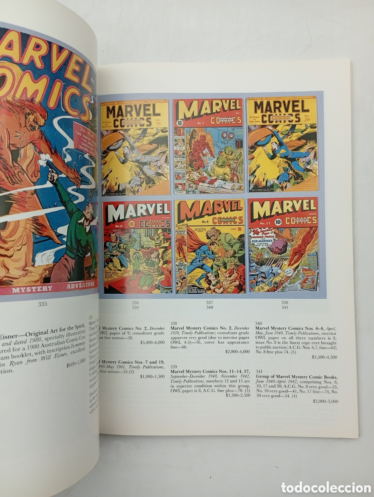 C&oacute;mics: Cat&aacute;logo subasta arte c&oacute;mic Sothebys 1996 - Foto 4