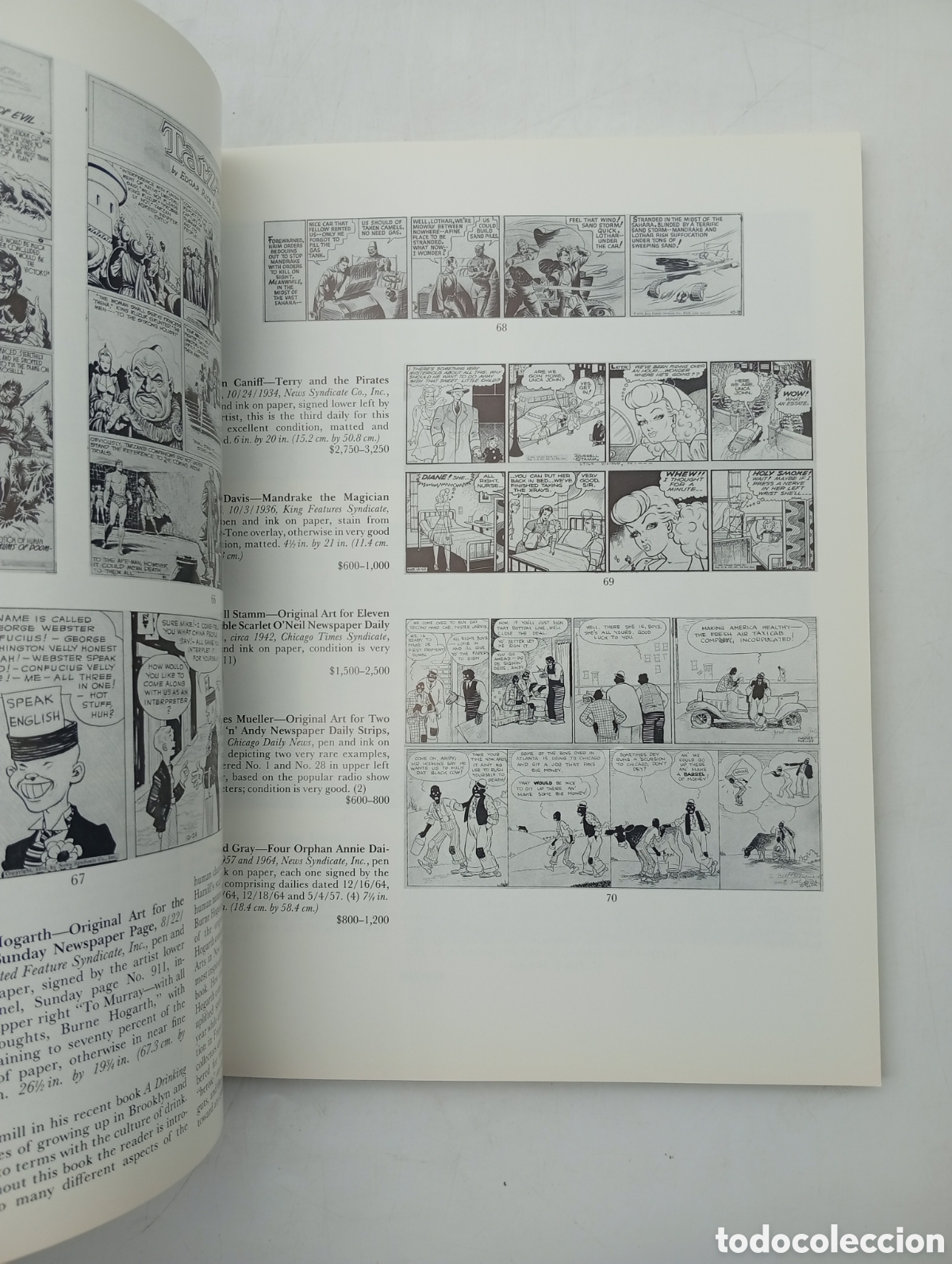C&oacute;mics: Cat&aacute;logo subasta arte c&oacute;mic Sothebys 1996 - Foto 6