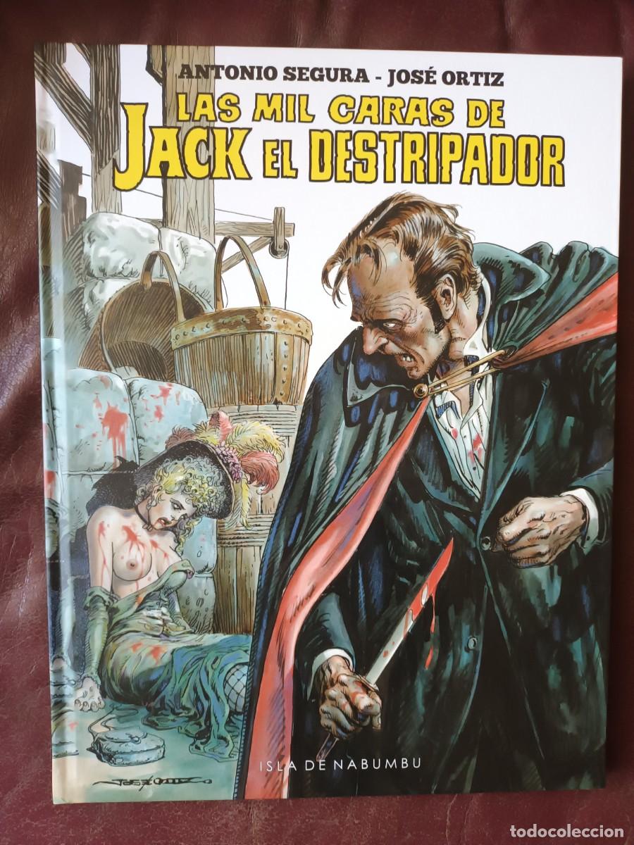 C&oacute;mics: LAS MIL CARAS DE JACK EL DESTRIPADOR. JOSE ORTIZ / ANTONIO SEGURA / COMO NUEVO