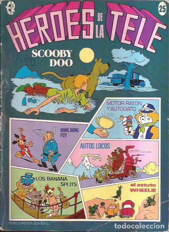 C&oacute;mics: C&Oacute;MIC HEROES DE LA TELE 25 SCOOBY DOO