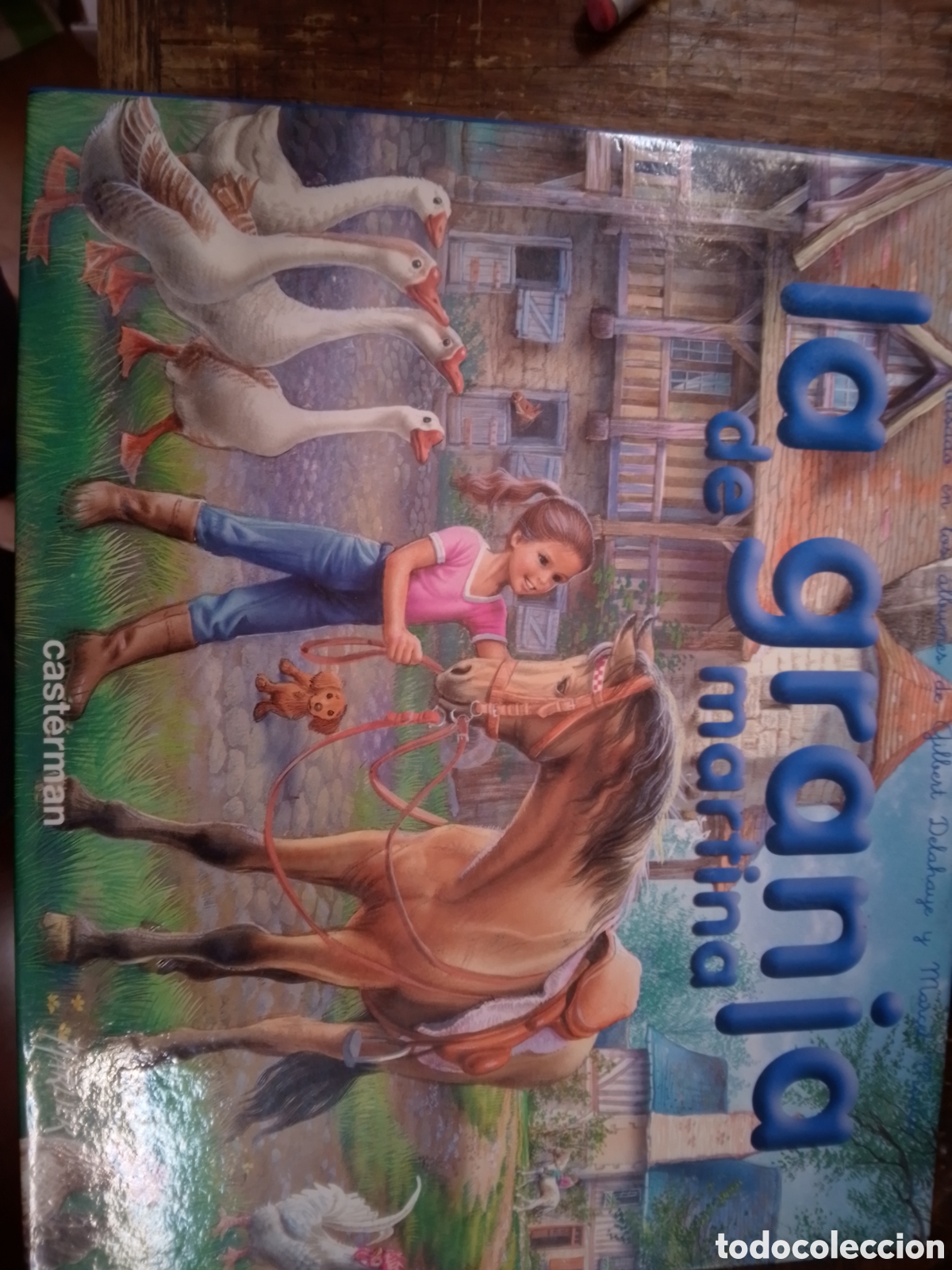 C&oacute;mics: LA GRANJA DE MARTINA.DELAHAYE, GILBERT. DESPLEGABLE. CASTERMAN. 2002
