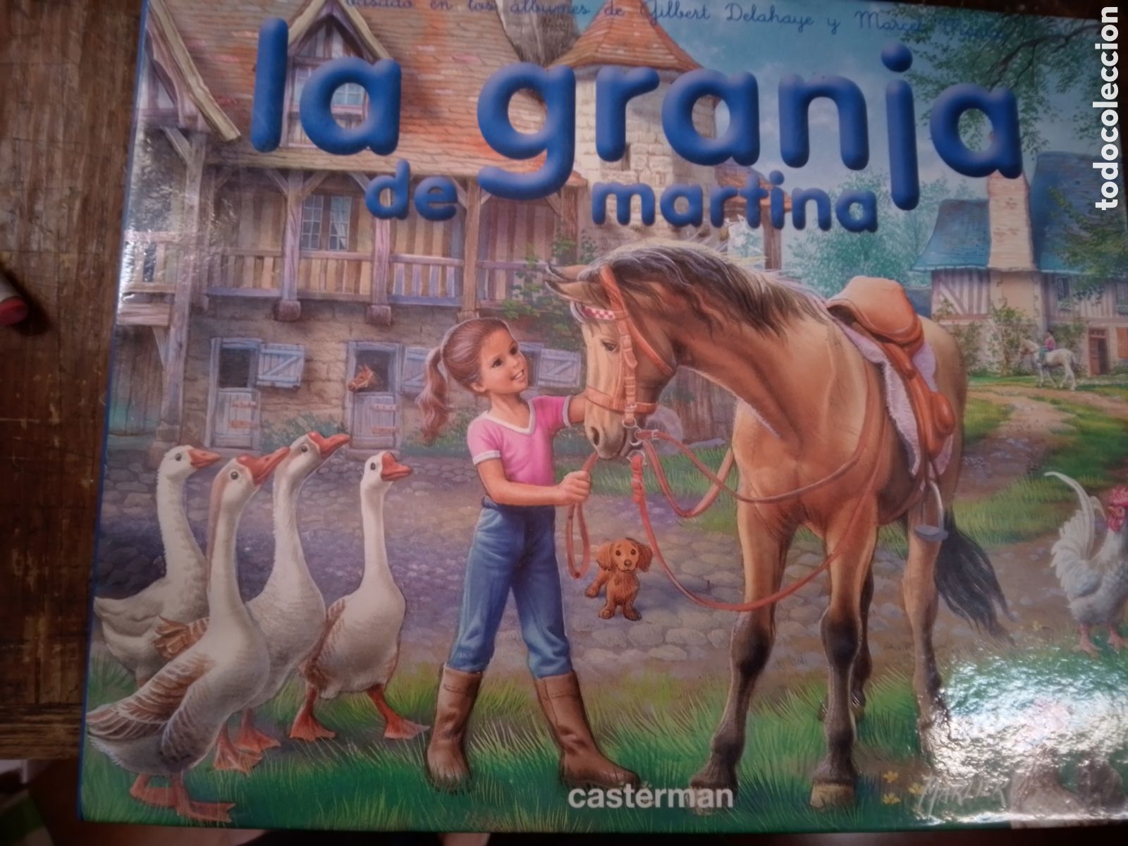 C&oacute;mics: LA GRANJA DE MARTINA.DELAHAYE, GILBERT. DESPLEGABLE. CASTERMAN. 2002
