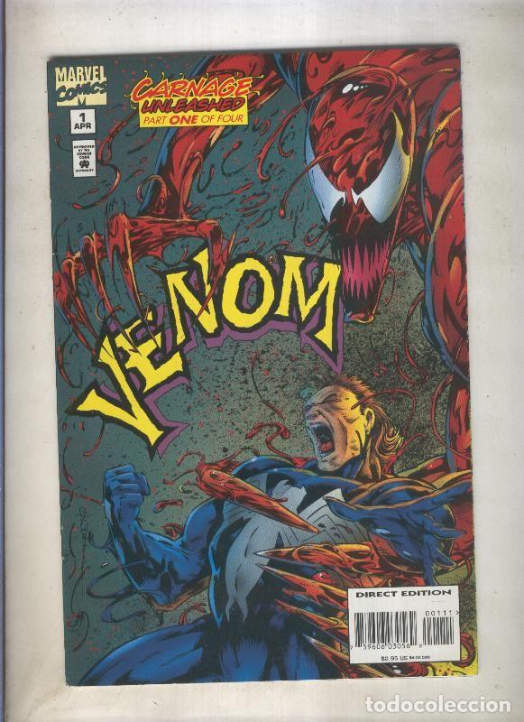 C&oacute;mics: Venom Carnage unsleashed numero 1 (1995) - Varios