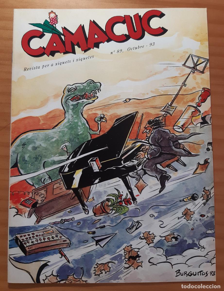 Comics: CAMACUC - N&ordm; 89, OCTUBRE-93 - BURGUITOS, PALOP, MANEL GIMENO, CARLES MARTINEZ... - PERFECTO ESTADO