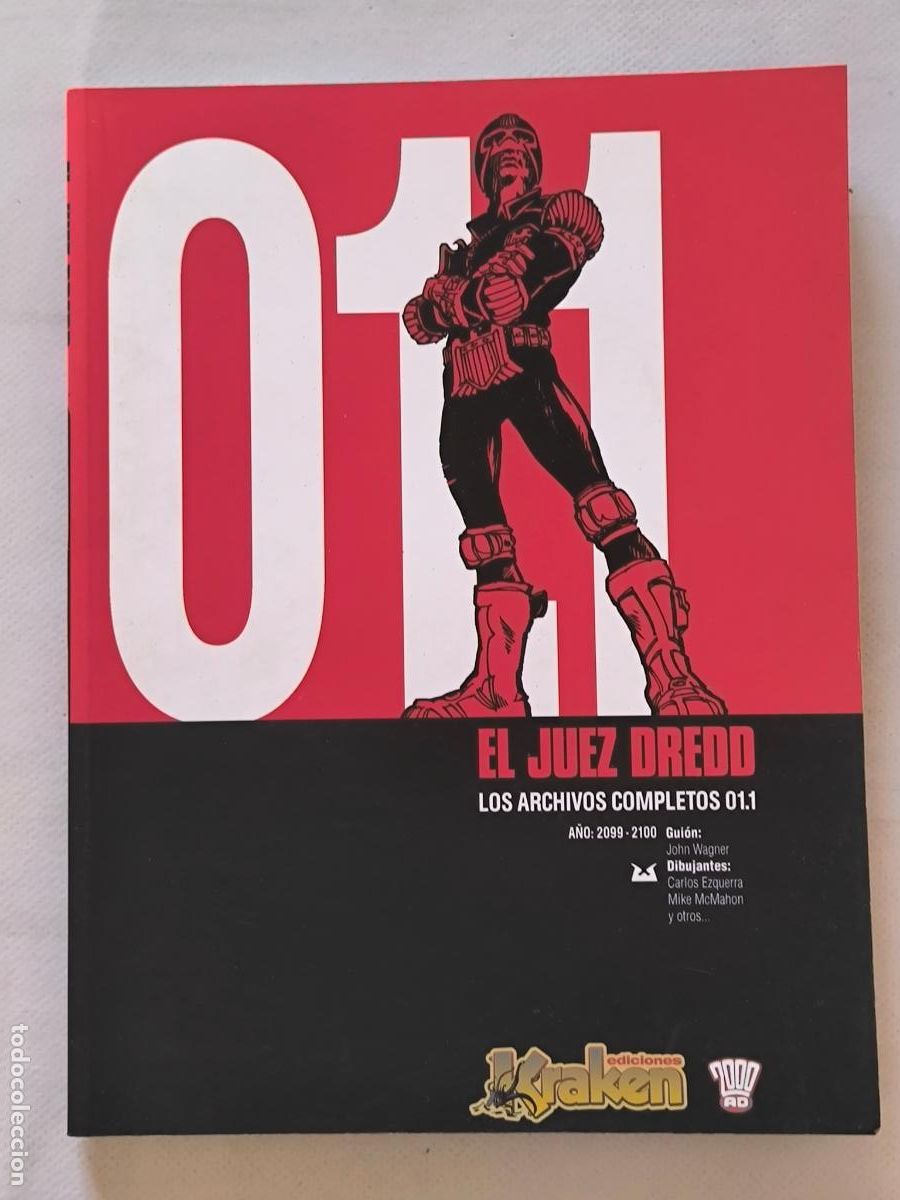 C&oacute;mics: EL JUEZ DREDD LOS ARCHIVOS COMPLETOS 01. 1 - KRAKEN (196)