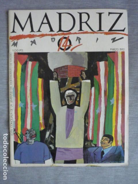 Comics: REVISTA COMIC TEBEO MADRIZ MARZO 1985 LA MOVIDA MADRILE&Ntilde;A AYUNTAMIENTO DE MADRID