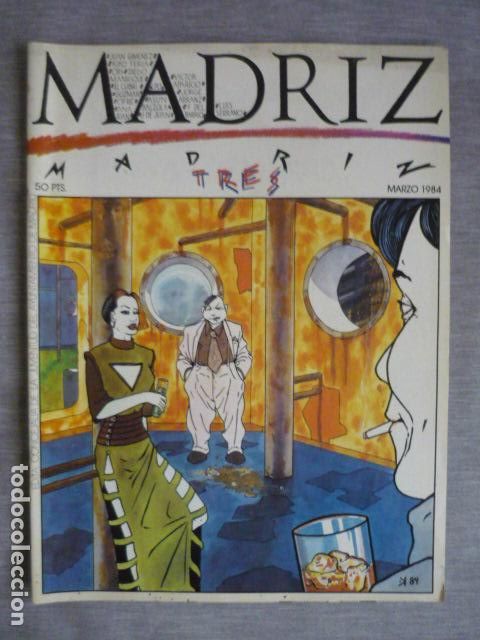 Comics: REVISTA COMIC TEBEO MADRIZ N&ordm; 3 MARZO 1984 LA MOVIDA MADRILE&Ntilde;A AYUNTAMIENTO DE MADRID