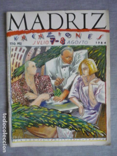 Comics: REVISTA COMIC TEBEO MADRIZ N&ordm; 7- 8 JULIO AGOSTO 1984 LA MOVIDA MADRILE&Ntilde;A AYUNTAMIENTO DE MADRID