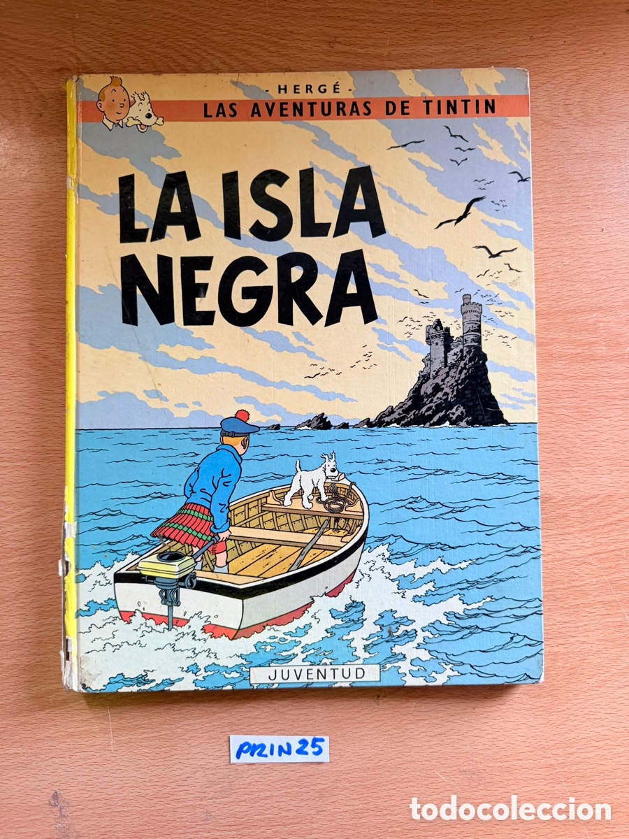 C&oacute;mics: C&oacute;mic la isla negra las aventuras de tint&iacute;n