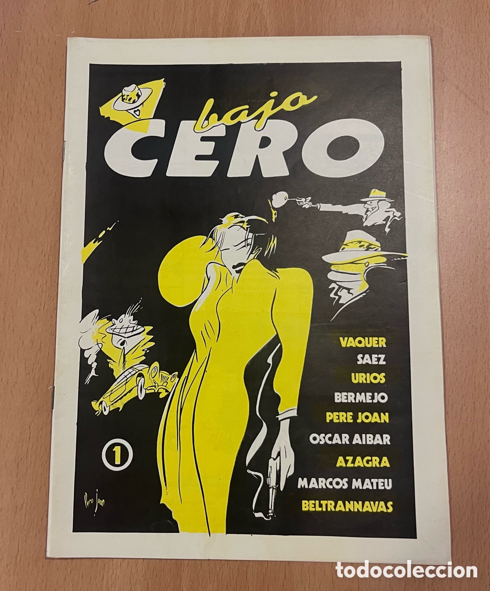 C&oacute;mics: FANZINE - BAJO CERO, N&ordm; 1 - MALLORCA 1986 - PERE JOAN - BEL TRANNAVAS - MARCOS MATEU