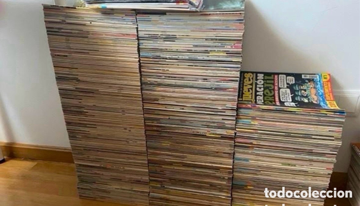 Comics: Revista el jueves - 717 ejemplares nuevos en su mayor&iacute;a