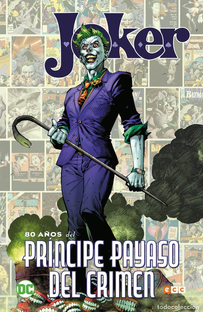 C&oacute;mics: El Joker: 80 a&ntilde;os del pr&iacute;ncipe payaso del crimen.