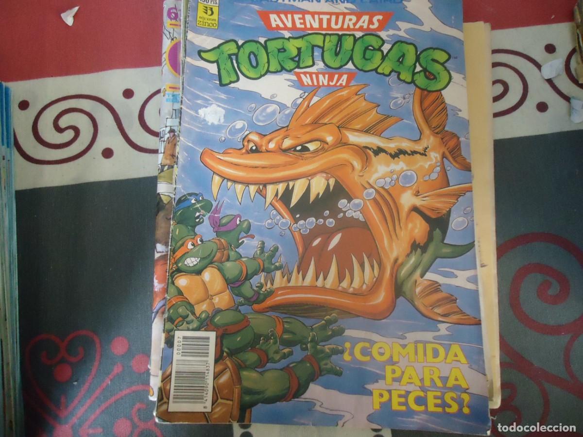 Comics : TORTUGAS NINJA N&ordm; 7, comida para peces?