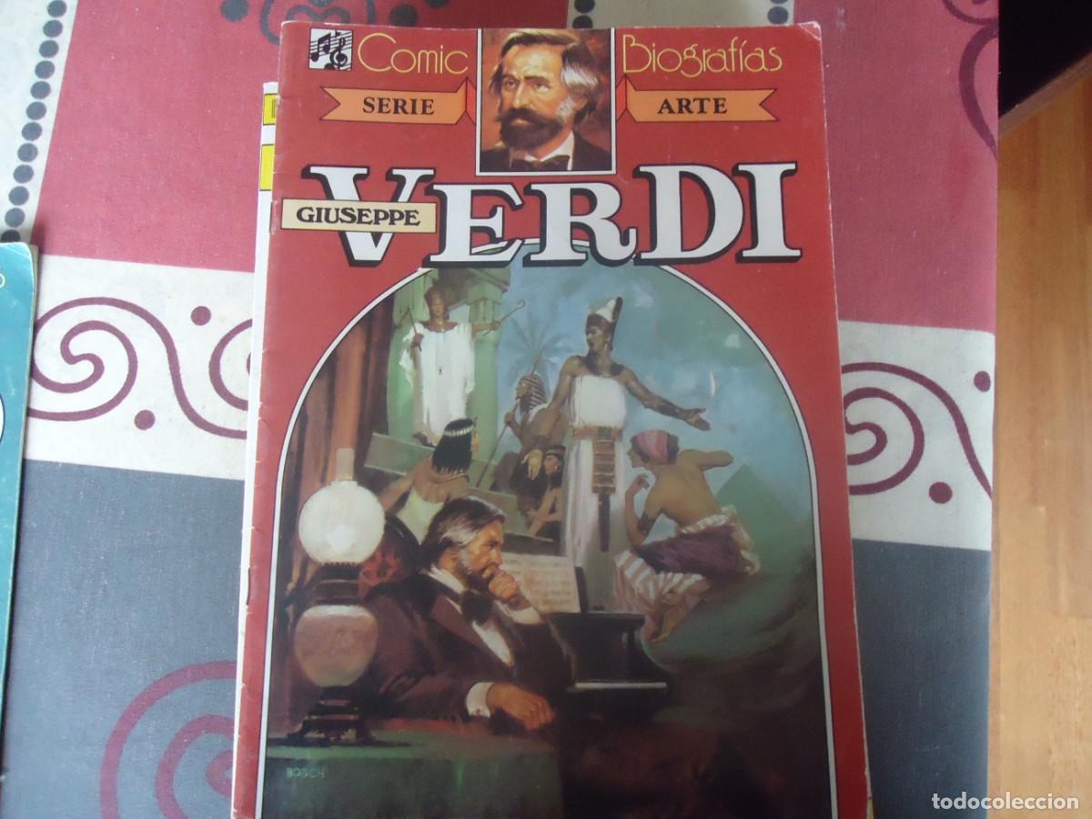 C&oacute;mics: comic biografias verdi