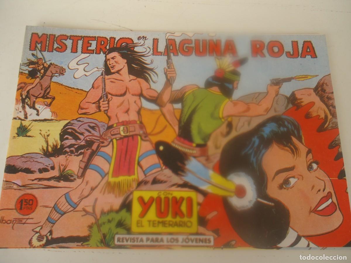C&oacute;mics: YUKI, MISTERIO EN LA LAGUNA ROJA N&ordm; 53, FASCIMIL
