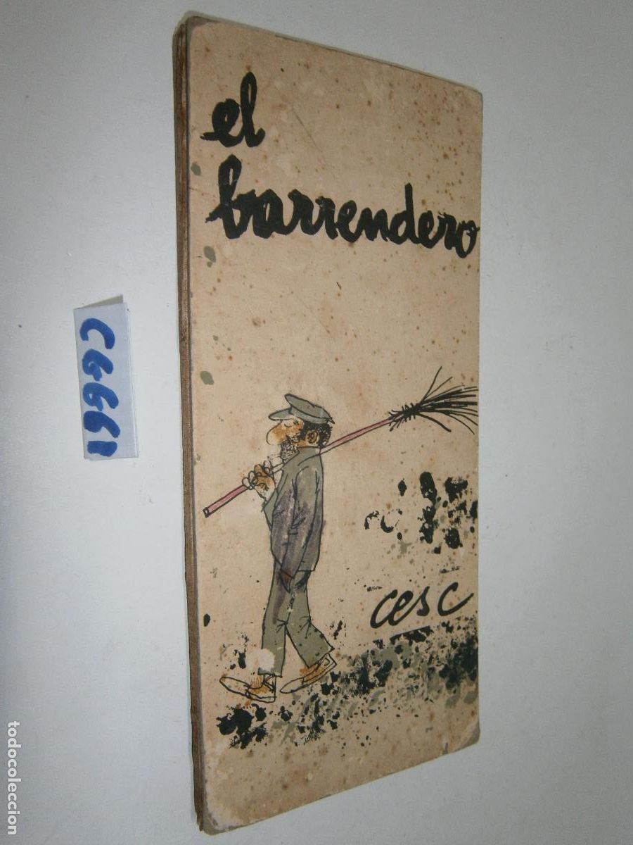 C&oacute;mics: ANTIGUO COMIC VI&Ntilde;ETAS - EL BARRENDERO