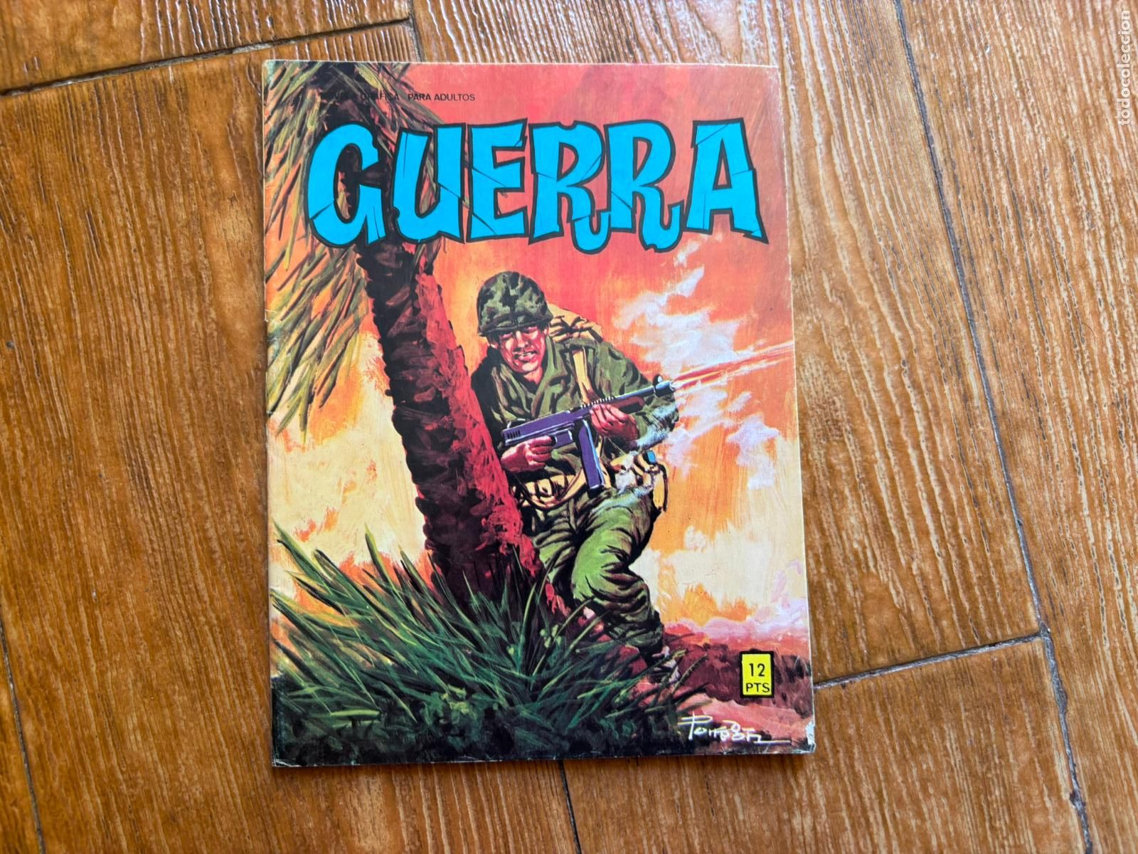 Comics: GUERRA. N&ordm; 12 EDITORIAL VILMAR 1972