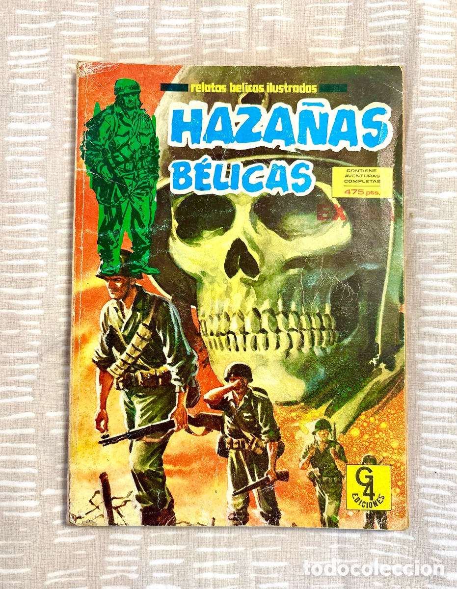 C&oacute;mics: T&iacute;tulo: Haza&ntilde;as B&eacute;licas Extra - Tomo Retapado N&ordm; 5 (G4 Ediciones, 1987)