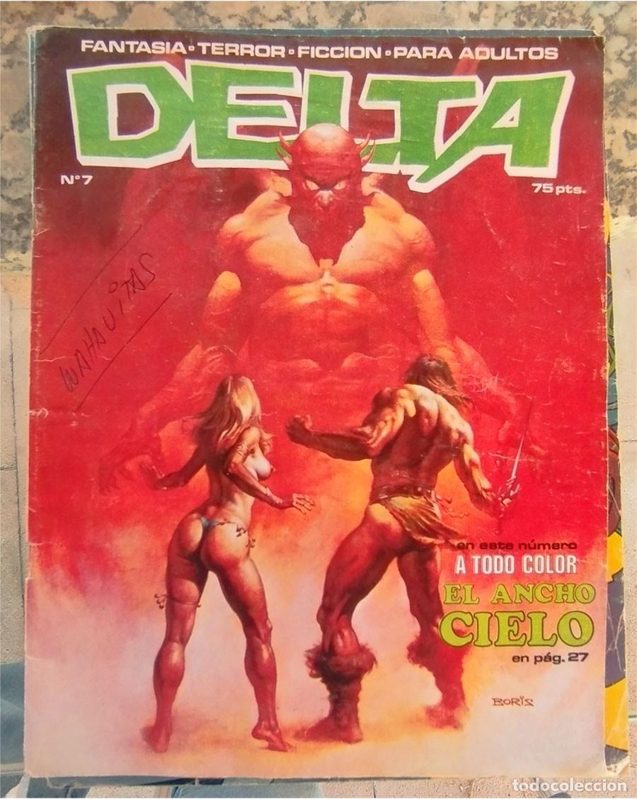 C&oacute;mics: DELTA N.&ordm; 7 COMIC DE FANTASIA TERROR Y CIENCIA FICCION
