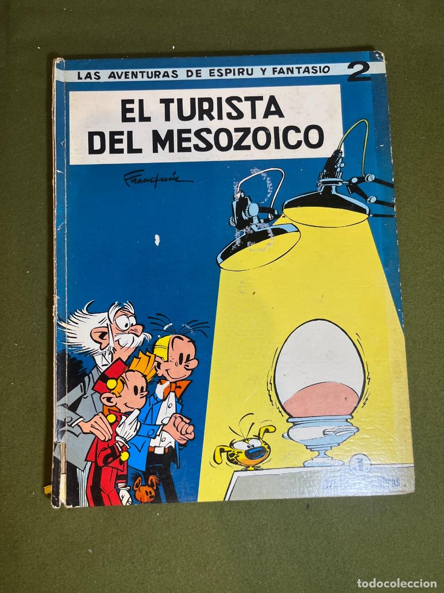 Comics: Spirou y Fantasio El Turista del Mesozoico &ndash; Franquin &ndash; Jaimes Libros &ndash; Dupuis &ndash; C&oacute;mic cl&aacute;sico