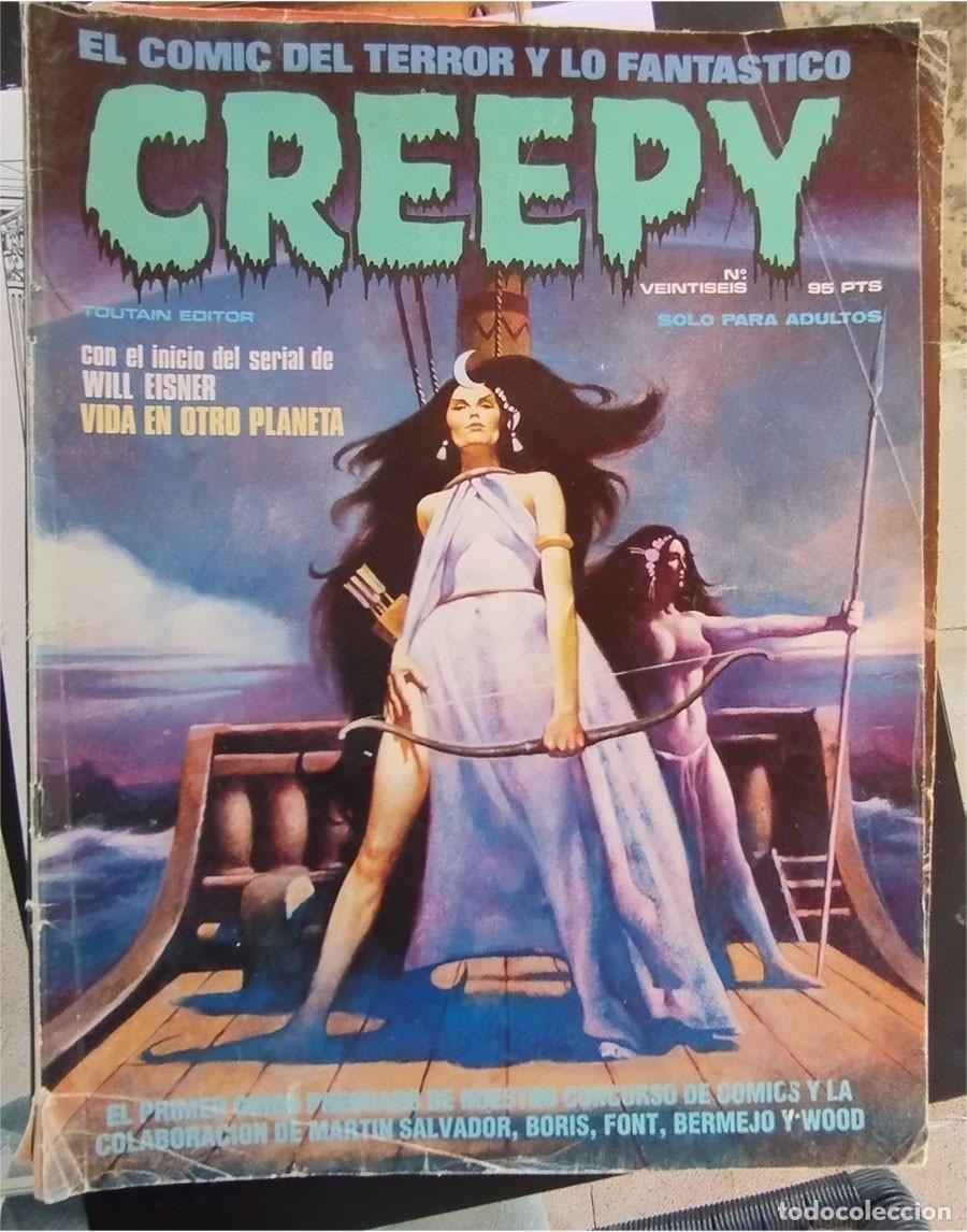 C&oacute;mics: CREEPY EL COMIC DE TERROR Y FANTASTICO Ed. TOTAIN N.&ordm; 26