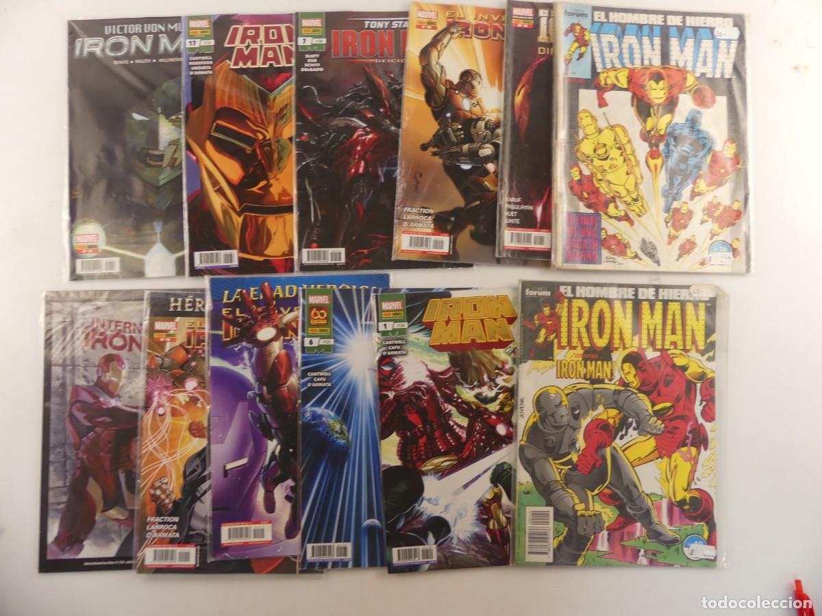Comics: LOTE DE 12 NUMEROS DE COMICS &ndash; IRON MAN