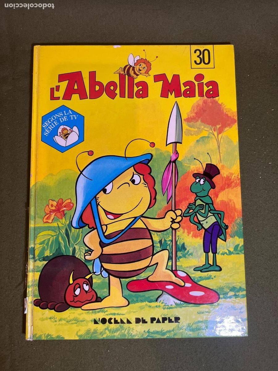 Comics: L'Abella Maia 1978 Jaimes Libros Catalu&ntilde;a Tapa Dura Abeja Maya BRB Apollo Film Vintage