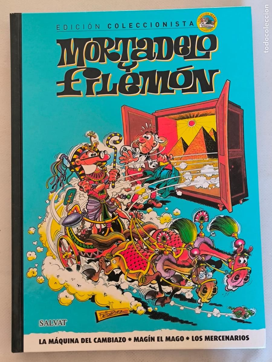 C&oacute;mics: MORTADELO Y FILEMON N&ordm; 1 - LA MAQUINA DEL CAMBIAZO... - EDICION COLECCIONISTA - TAPA DURA (DY)