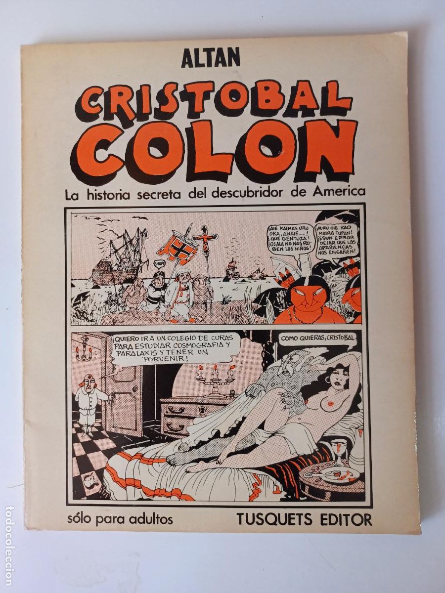C&oacute;mics: CRISTOBAL COLON -ALTAN - TUSQUETS EDITOR