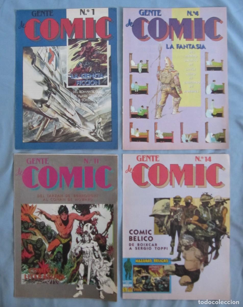 C&oacute;mics: GENTE DEL COMIC D16 - 4 FASCICULOS