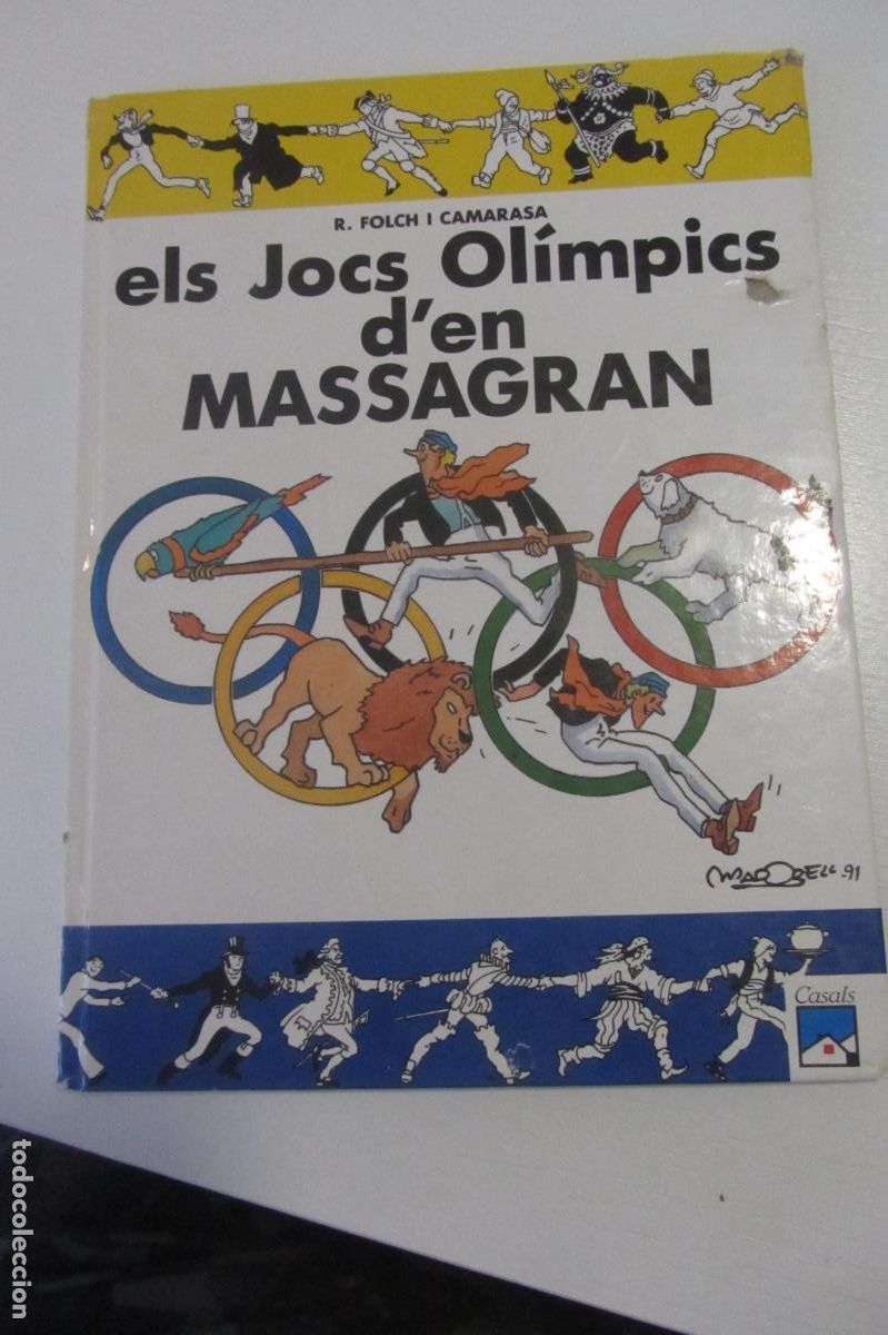C&oacute;mics: MASSAGRAN 10 - ELS JOCS OLIMPICS D' EN MASSAGRAN, DE JOSEP M. MADORELL - CASALS 1991, ARX191