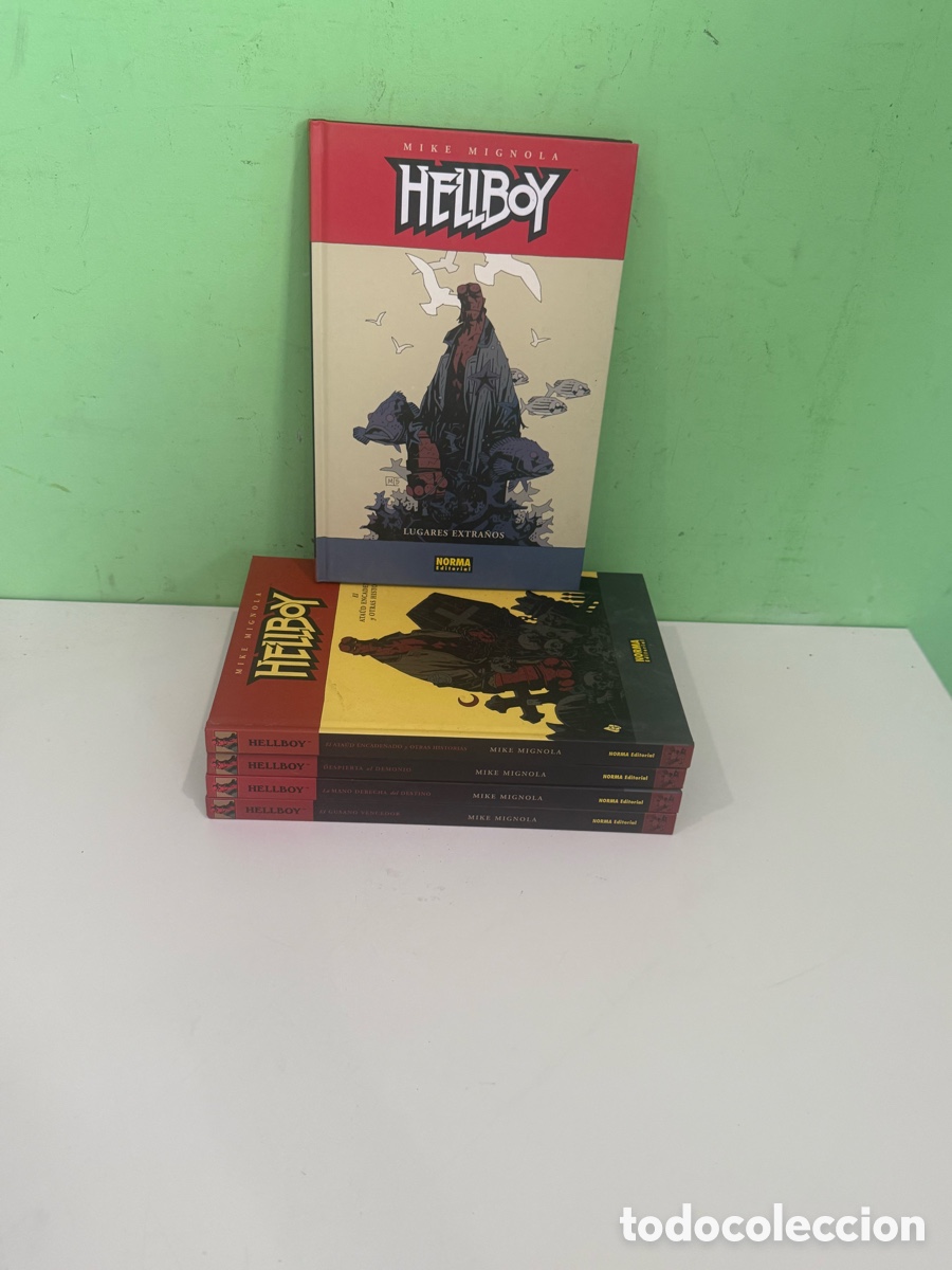 Comics: Lote Hellboy Mike Mignola &ndash; 9 c&oacute;mics Norma Editorial (7 tapa dura + 2 tapa blanda)