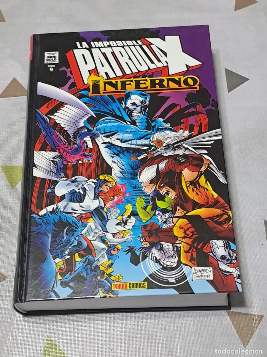 C&oacute;mics: La imposible patrulla X 9, inferno, Omnigold, panini en perfecto estado