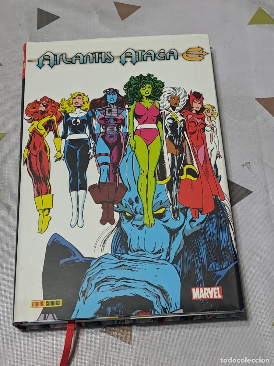 C&oacute;mics: Atlantis ataca, Omnigold serie limitada 909 de 1500, panini en perfecto estado