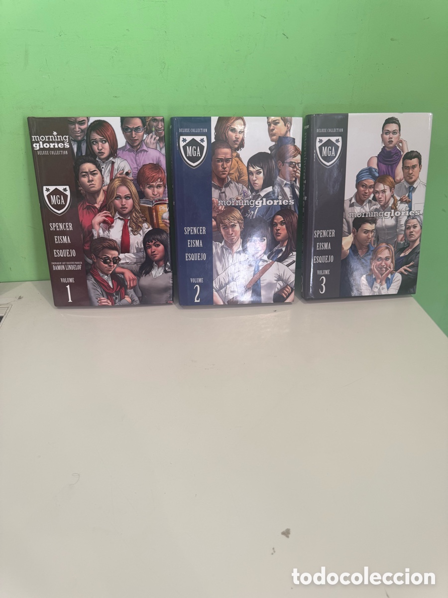 C&oacute;mics: Morning Glories Deluxe Collection n&ordm; 1-2-3 completa &ndash; Tapas duras Image Comics