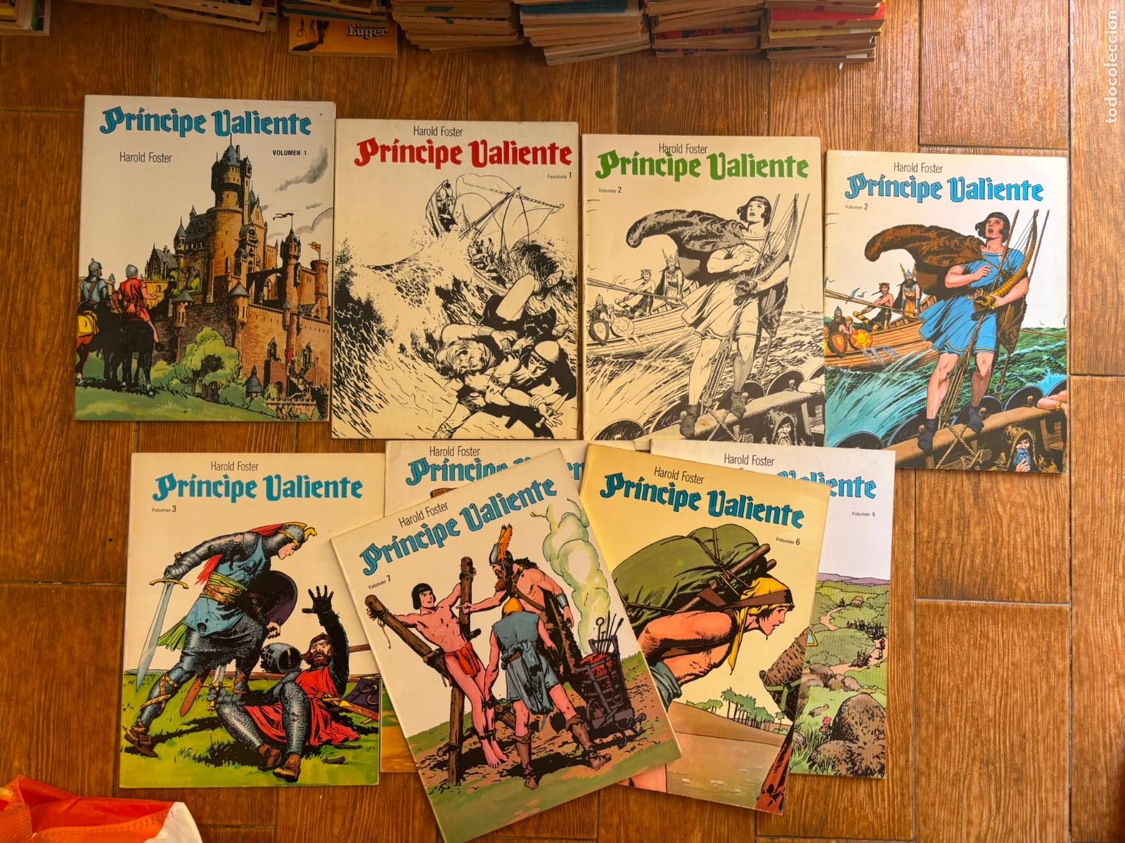 C&oacute;mics: EL PR&Iacute;NCIPE VALIENTE - COLECCION COMPLETA 41 EJEMPLARES + 2 DOBLES EDIC. B.O. BO 1.978