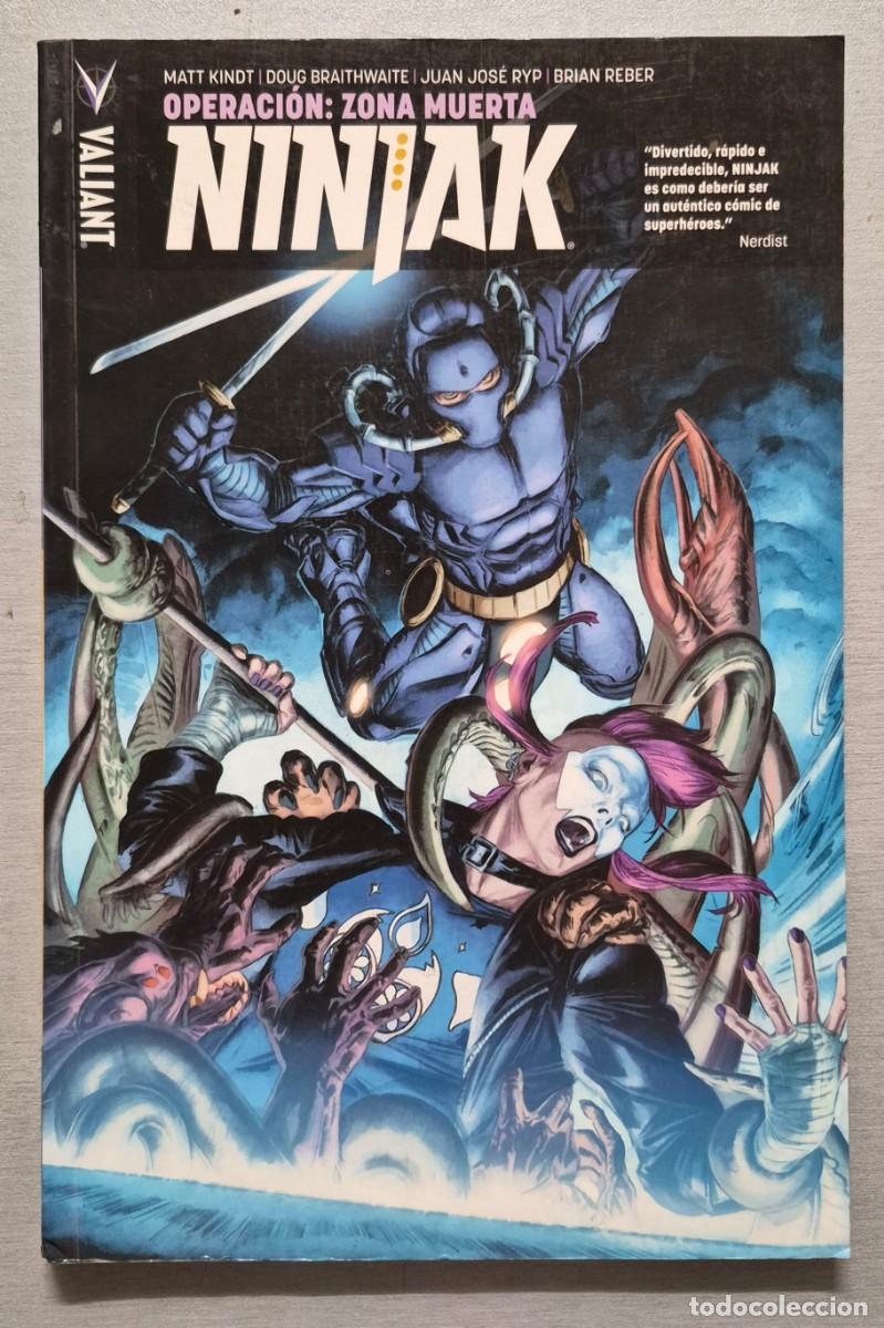 C&oacute;mics: NINJAK : OPERACION : ZONA MUERTA / MATT JINDT / VALIANT