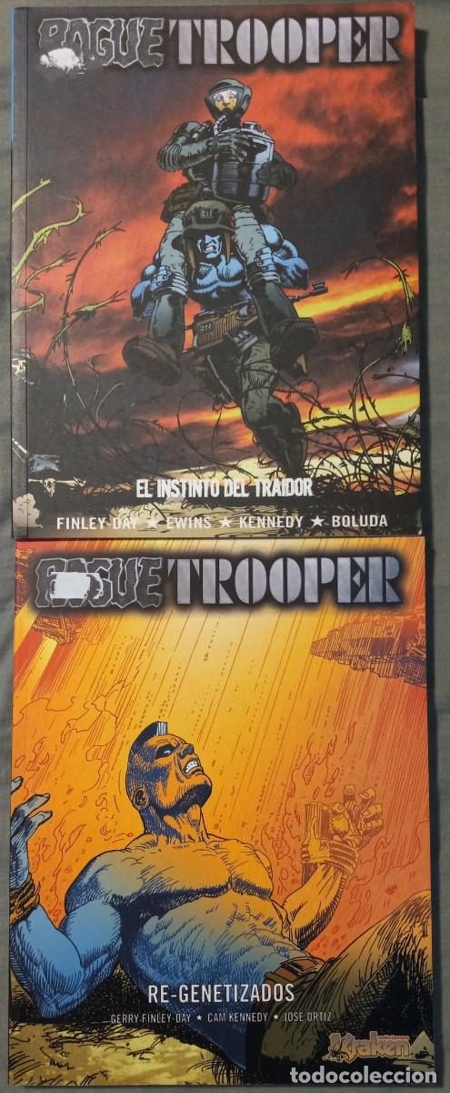C&oacute;mics: ROGUE TROOPER: EL INSTINTO DEL TRAIDOR + RE-GENETIZADOS, FINLEY-DAY + KENNEDY + ORTIZ (Kraken)