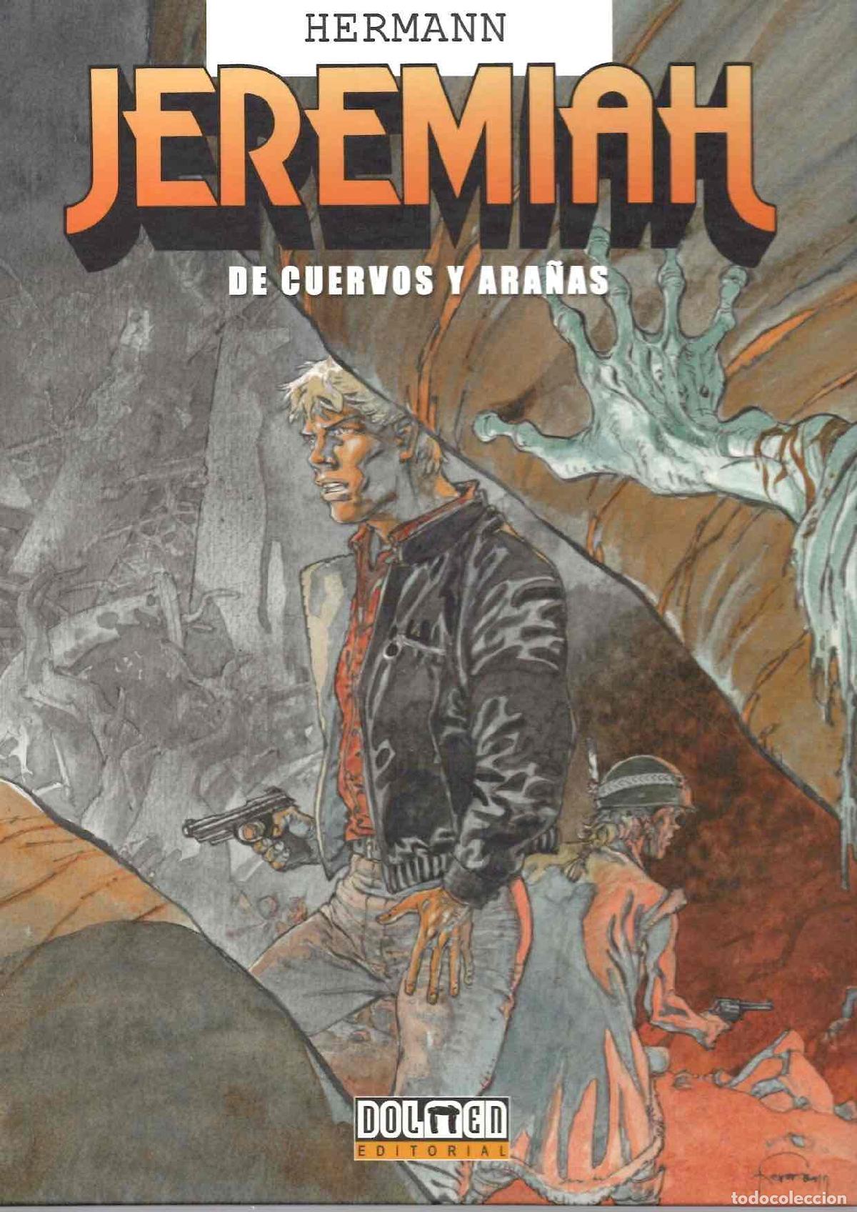 C&oacute;mics: JEREMIAH 28 DE CUERVOS Y ARA&Ntilde;AS. HERMANN. DOLMEN 2008